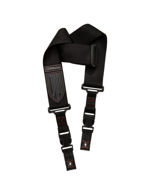 Гітарний ремінь DIMARZIO DD2200JPBKRD John Petrucci Nylon Cliplock
