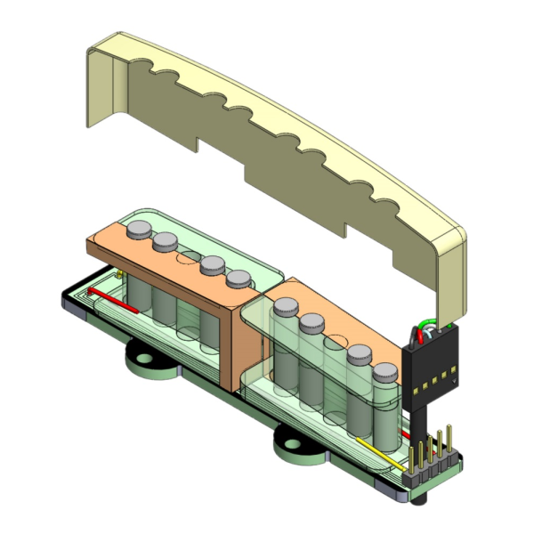 Звукознімач DiMarzio Sixties J™ Pair (Gloss Black Metal)