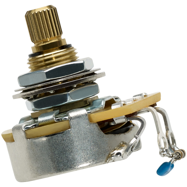 Потенціометр DIMARZIO EP1201HP 500K CUSTOM TAPER POT (HIGH PASS FILTER) FOR VOLUME