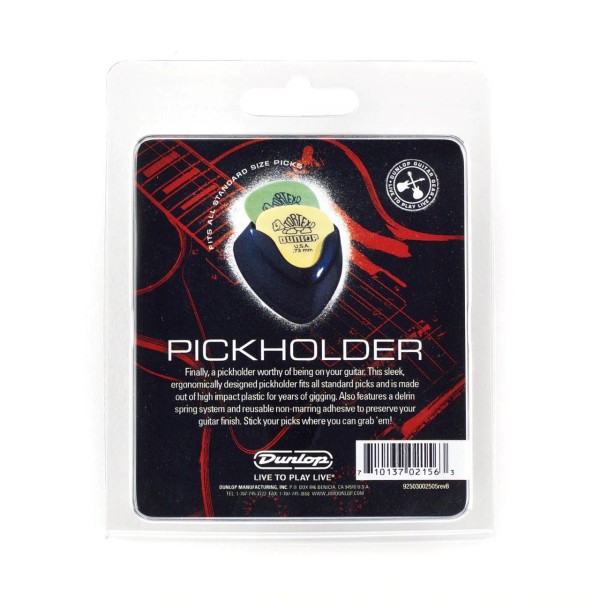 Тримач для медіаторів DUNLOP 5006SI Ergo Black Pickholder