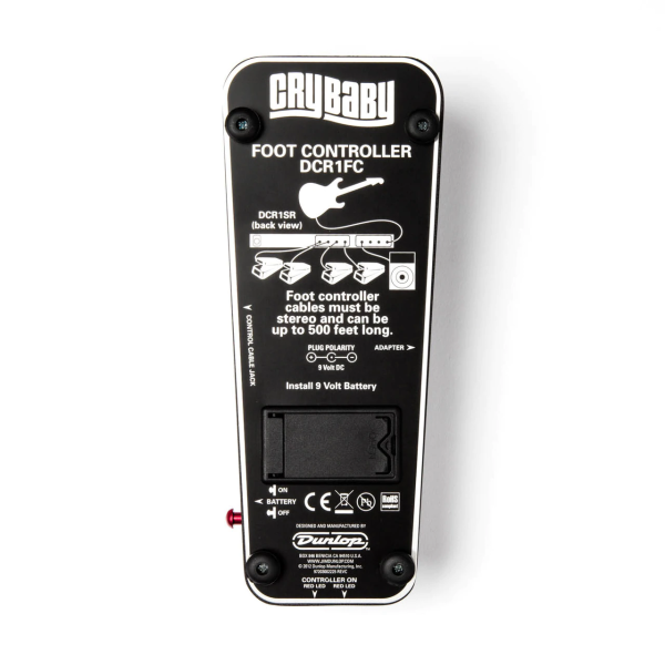 Педаль ефектів DUNLOP DCR-2SR CRYBABY CUSTOM SHOP RACK WAH