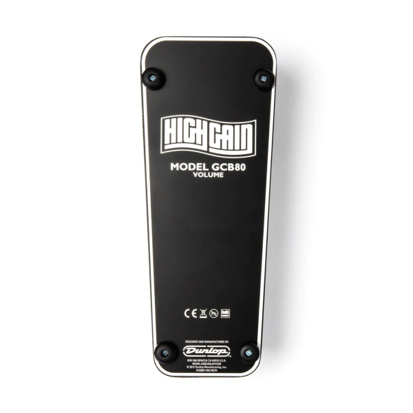 Педаль ефектів DUNLOP GCB80 HIGH GAIN VOLUME PEDAL
