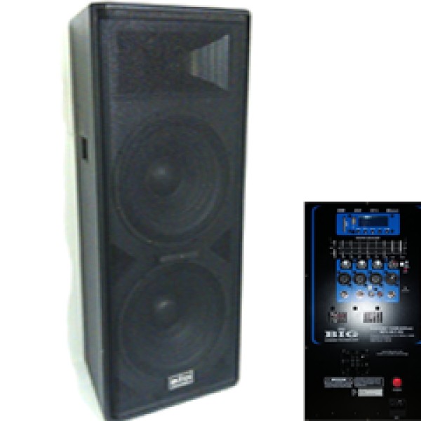Активна цифрова акустична система BIG DIGITAL TIREX215ACTIVE1000W MP3/BT/EQ/FM Активна цифрова акустична система BIG DIGITAL TIREX215ACTIVE1000W MP3/BT/EQ/FM
