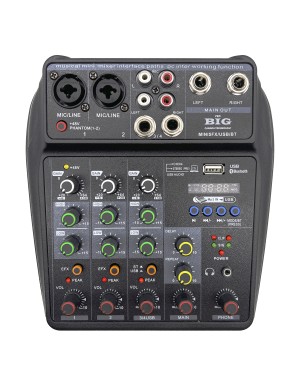 Микшерный пульт BIG MINI5 FX/USB/BT