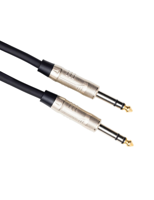 Міжблочний кабель Jack 6.3 мм стерео тато - Jack 6.3 мм стерео тато SOUNDKING BJJ283 Gold Series TRS