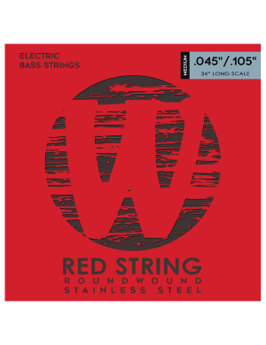 Струны для бас-гитары WARWICK 42200 RED LABEL M4 (45-105)