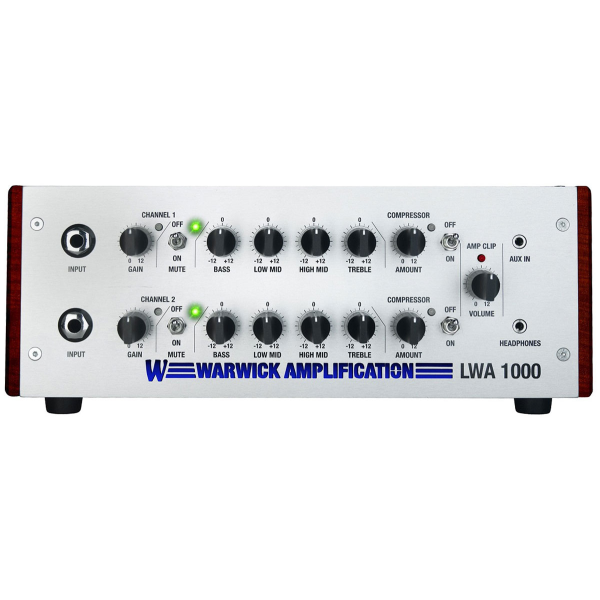 Підсилювач-голова WARWICK LWA1000 (Silver)