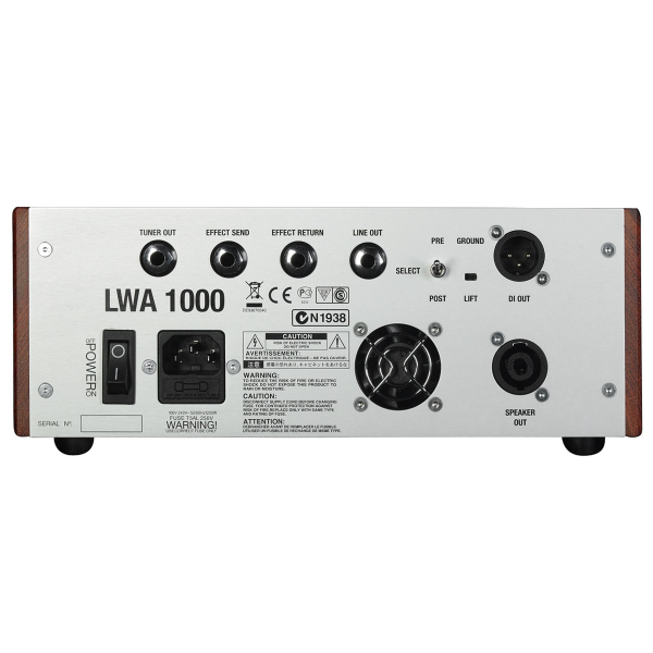 Підсилювач-голова WARWICK LWA1000 (Silver)