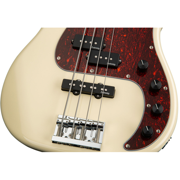 Бас-гітара SADOWSKY MetroLine 21-Fret Hybrid P/J Bass, Alder, 4-String (Solid Olympic White High Pol