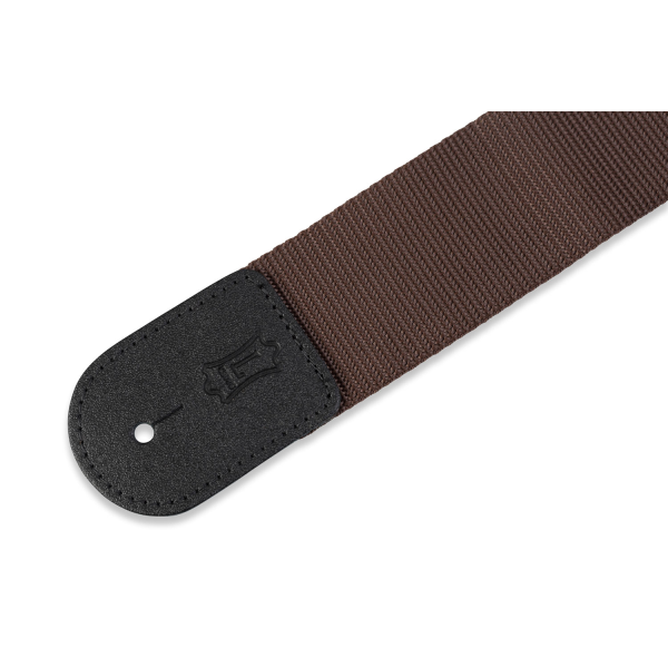 Гітарний ремінь LEVY'S M8POLY-BRN CLASSICS SERIES POLYPROPYLENE GUITAR STRAP (BROWN)
