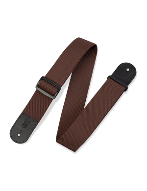 Гітарний ремінь LEVY'S M8POLY-BRN CLASSICS SERIES POLYPROPYLENE GUITAR STRAP (BROWN)