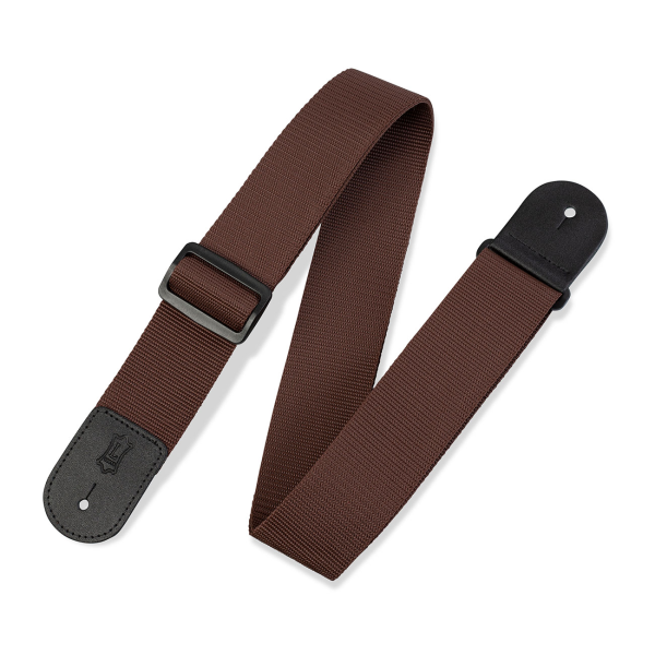 Гітарний ремінь LEVY'S M8POLY-BRN CLASSICS SERIES POLYPROPYLENE GUITAR STRAP (BROWN)