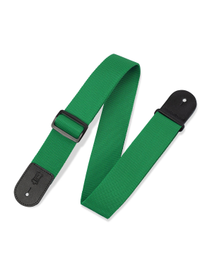Гітарний ремінь LEVY'S M8POLY-GRN CLASSICS SERIES POLYPROPYLENE GUITAR STRAP (GREEN)