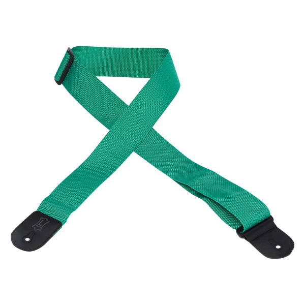 Гітарний ремінь LEVY'S M8POLY-GRN CLASSICS SERIES POLYPROPYLENE GUITAR STRAP (GREEN)