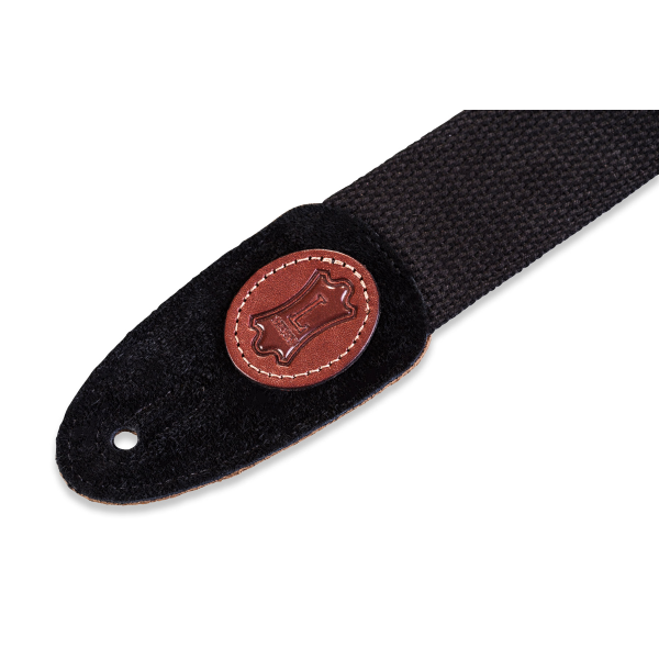Гітарний ремінь LEVY'S MSSC8-BLK CLASSICS SERIES COTTON GUITAR STRAP (BLACK)