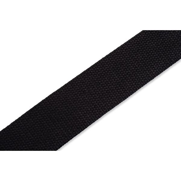 Гітарний ремінь LEVY'S MSSC8-BLK CLASSICS SERIES COTTON GUITAR STRAP (BLACK)