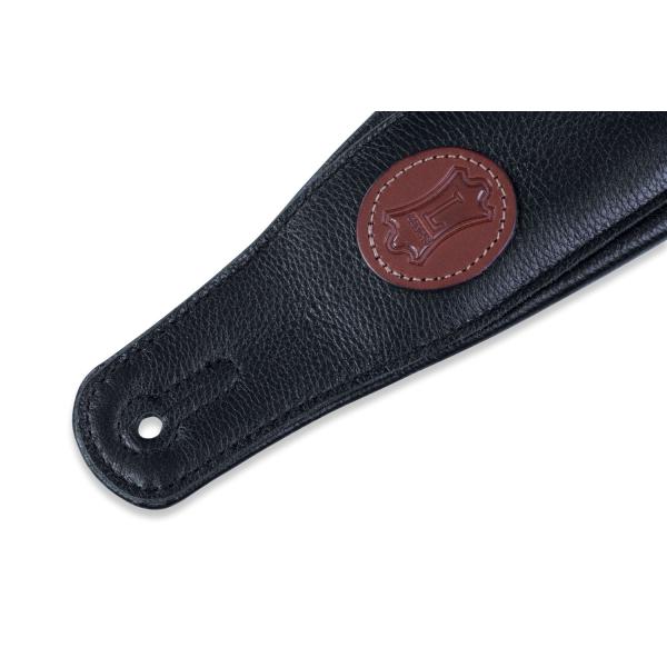Ремінь для бас-гітари з м'якою підкладкою LEVY'S MSS2-BLK SIGNATURE SERIES PADED GUITAR STRAP (BLACK