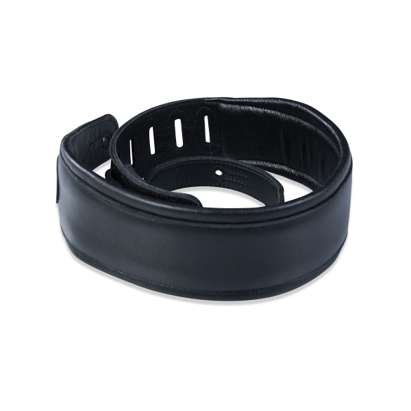 Ремінь для бас-гітари з м'якою підкладкою LEVY'S MSS2-BLK SIGNATURE SERIES PADED GUITAR STRAP (BLACK