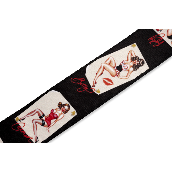 Гітарний ремінь LEVY'S MPS2-072 PRINT SERIES GUITAR STRAP (GIRLS)