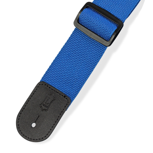 Гітарний ремінь LEVY'S M8POLY-ROY CLASSICS SERIES POLYPROPYLENE GUITAR STRAP (ROYAL BLUE)