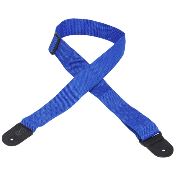 Гітарний ремінь LEVY'S M8POLY-ROY CLASSICS SERIES POLYPROPYLENE GUITAR STRAP (ROYAL BLUE)