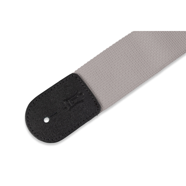 Гітарний ремінь LEVY'S M8POLY-GRY CLASSICS SERIES POLYPROPYLENE GUITAR STRAP (GREY)