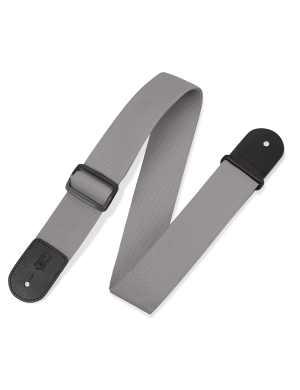 Гітарний ремінь LEVY'S M8POLY-GRY CLASSICS SERIES POLYPROPYLENE GUITAR STRAP (GREY)