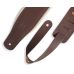 Ремінь для бас-гітари з м'якою підкладкою LEVY'S M26PD-BRN_CRM GUITAR STRAP (BROWN, CREAM)