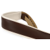 Ремінь для бас-гітари з м'якою підкладкою LEVY'S M26PD-BRN_CRM GUITAR STRAP (BROWN, CREAM)