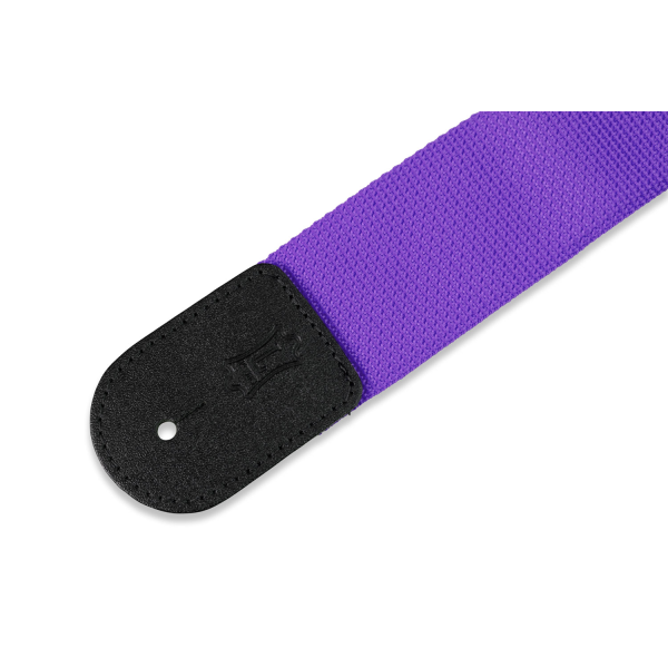 Гітарний ремінь LEVY'S M8POLY-PRP CLASSICS SERIES POLYPROPYLENE GUITAR STRAP (PURPLE)