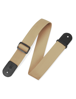 Гітарний ремінь LEVY'S M8POLY-TAN CLASSICS SERIES POLYPROPYLENE GUITAR STRAP (TAN)