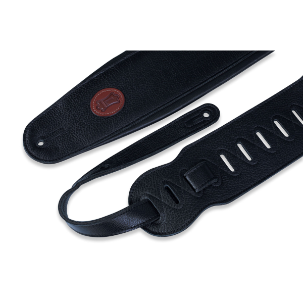 Ремінь для бас-гітари з м'якою підкладкою LEVY'S MSS2-4-BLK SIGNATURE SERIES PADDED BASS STRAP (BLAC