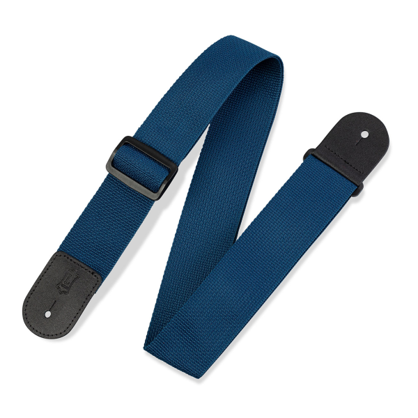 Гітарний ремінь LEVY'S M8POLY-NAV CLASSICS SERIES POLYPROPYLENE GUITAR STRAP (BLUE)