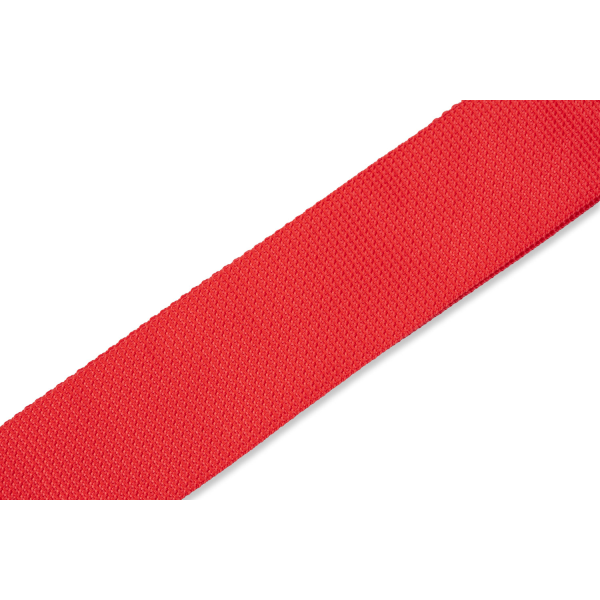 Гітарний ремінь LEVY'S M8POLY-RED CLASSICS SERIES POLYPROPYLENE GUITAR STRAP (RED)
