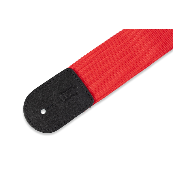 Гітарний ремінь LEVY'S M8POLY-RED CLASSICS SERIES POLYPROPYLENE GUITAR STRAP (RED)