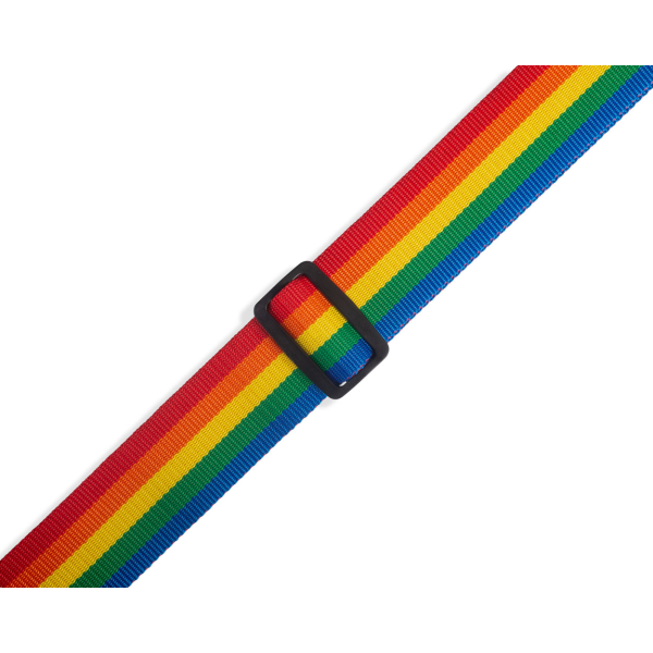 Гітарний ремінь LEVY'S M8POLY-RNB CLASSICS SERIES POLYPROPYLENE GUITAR STRAP (RAINBOW)
