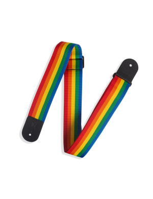 Гітарний ремінь LEVY'S M8POLY-RNB CLASSICS SERIES POLYPROPYLENE GUITAR STRAP (RAINBOW)