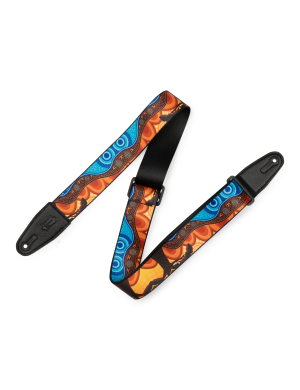 Гітарний ремінь LEVY'S MP2DU-003 2″ Down Under Series Poly Guitar Strap - Landscape