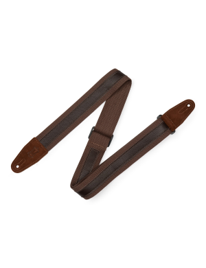 Гітарний ремінь LEVY'S MC2CG-BRN-DBR Cotton Combo Guitar Strap – Brown Cotton