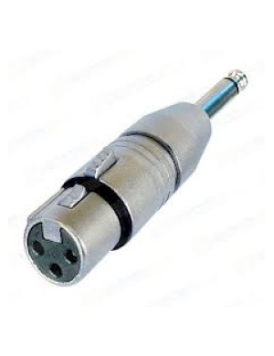 Переходник BIG GCB005 — Canon (XLR мама) → Jack 6.35 мм (папа, моно)