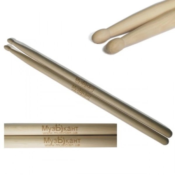 Барабанні палички Muzikant ROCK Ball