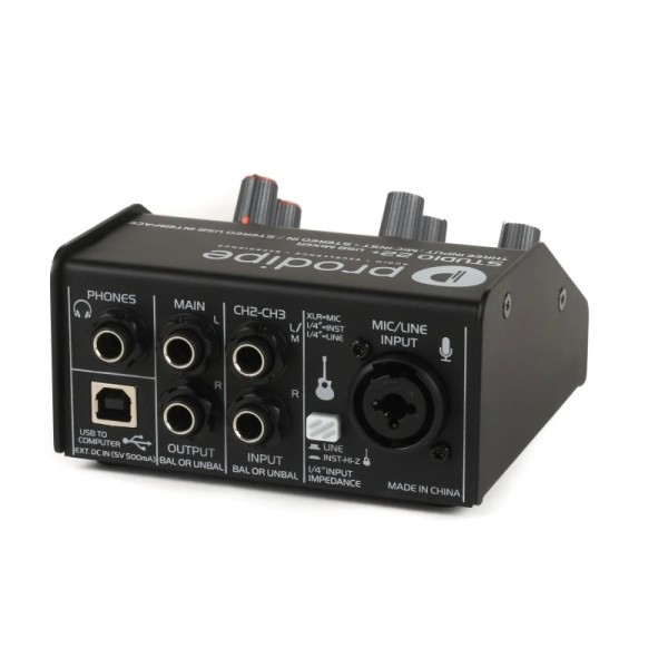 Аудіоінтерфейс Prodipe Studio 22+