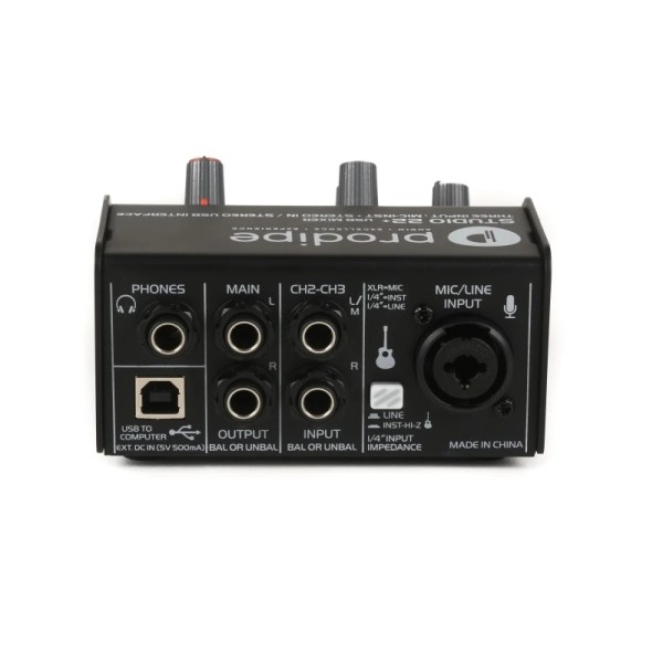 Аудіоінтерфейс Prodipe Studio 22+