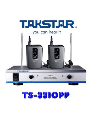 Радиосистема с 1 главным микрофоном + 2 петличными микрофонами TAKSTAR TS-3310PP