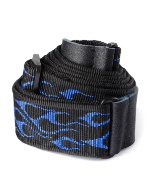 Ремінь для гітари DUNLOP D3811 BL FLAMBE BLUE