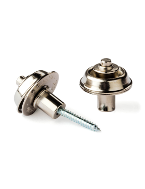 Универсальные стреплоки для ремня DUNLOP SLS1401N FLUSHMOUNT DESIGN NICKEL