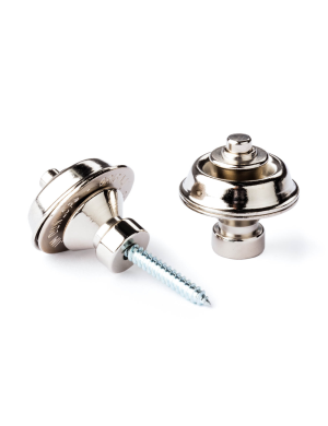 Универсальные стреплоки для ремня DUNLOP SLS1501N TRADITIONAL DESIGN NICKEL