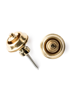 Универсальные стреплоки для ремня DUNLOP SLS1502BR TRADITIONAL DESIGN BRASS