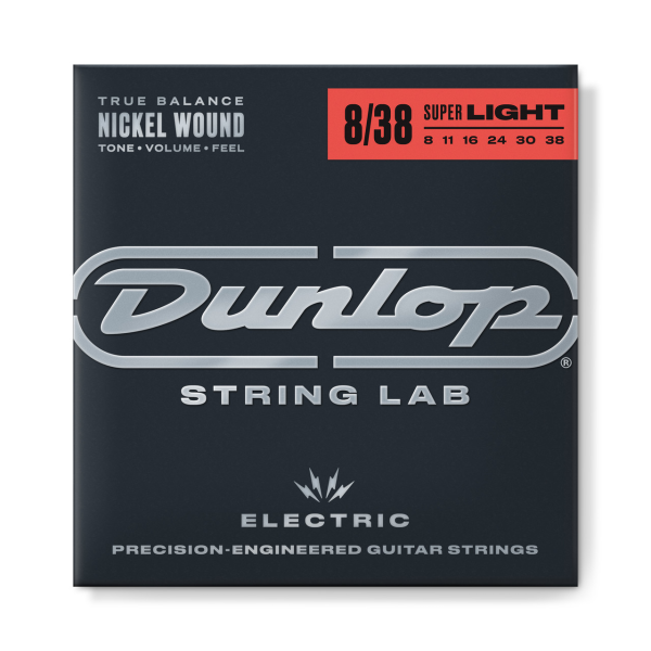 Струни для електрогітари DUNLOP DEN0838 ELECTRIC EXTRA LIGHT 8