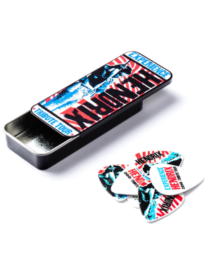 Медиатор DUNLOP JHPT09M JIMI HENDRIX TRIBUTE TOUR PICK TIN (MEDIUM)